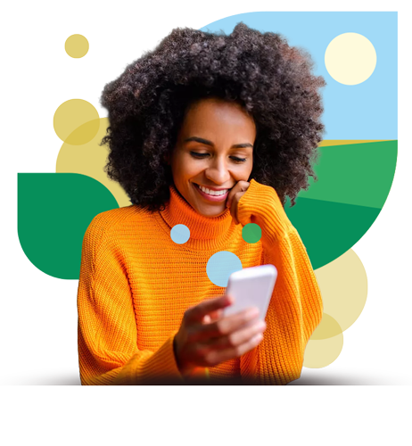fiserv-woman-smartphone-coffee-1139617654-rt